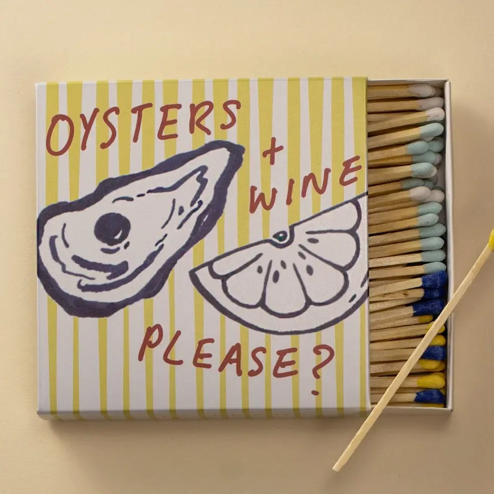 OYSTERS + WINE PLEASE? | MATCHES