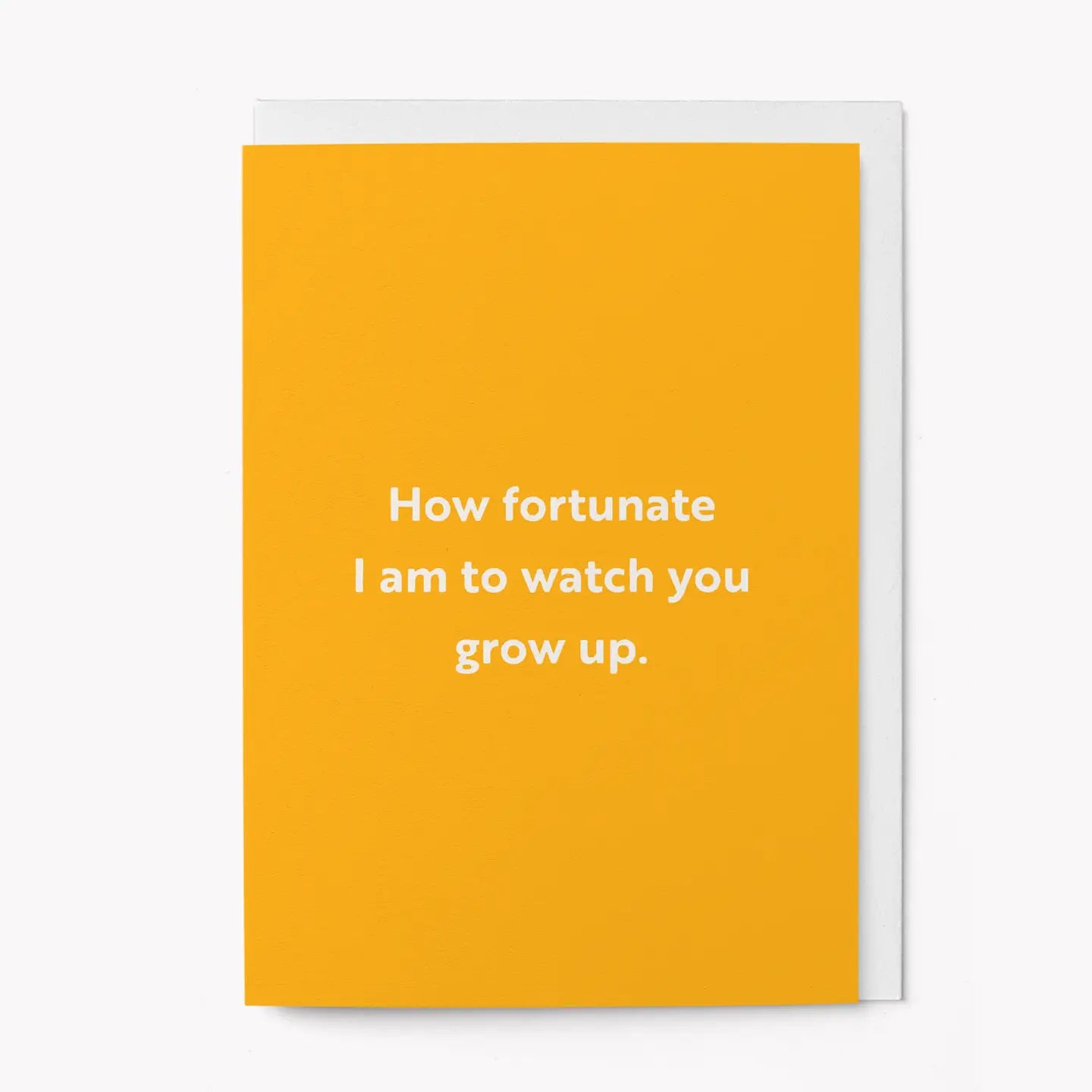 HOW FORTUNATE I AM | CARD BY GRAPHIC FACTORY - OTHERLETTERS