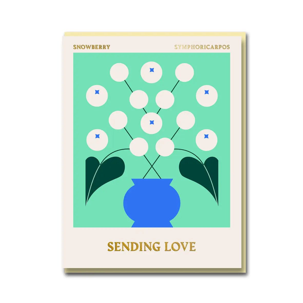 SNOWBERRY SENDING LOVE | CARD BY 1973 - OTHERLETTERS