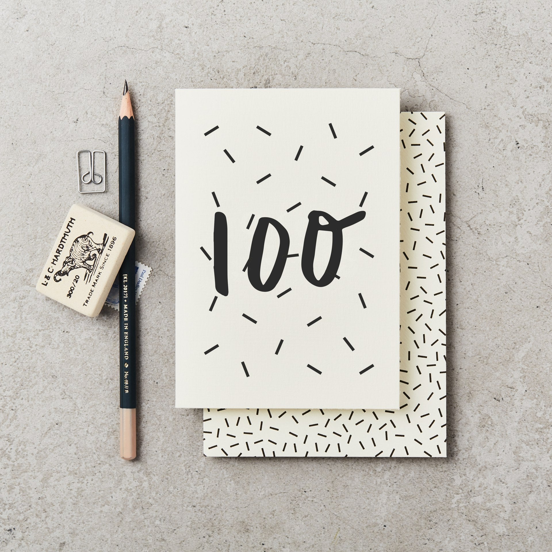 100 | CARD BY KATIE LEAMON - OTHERLETTERS
