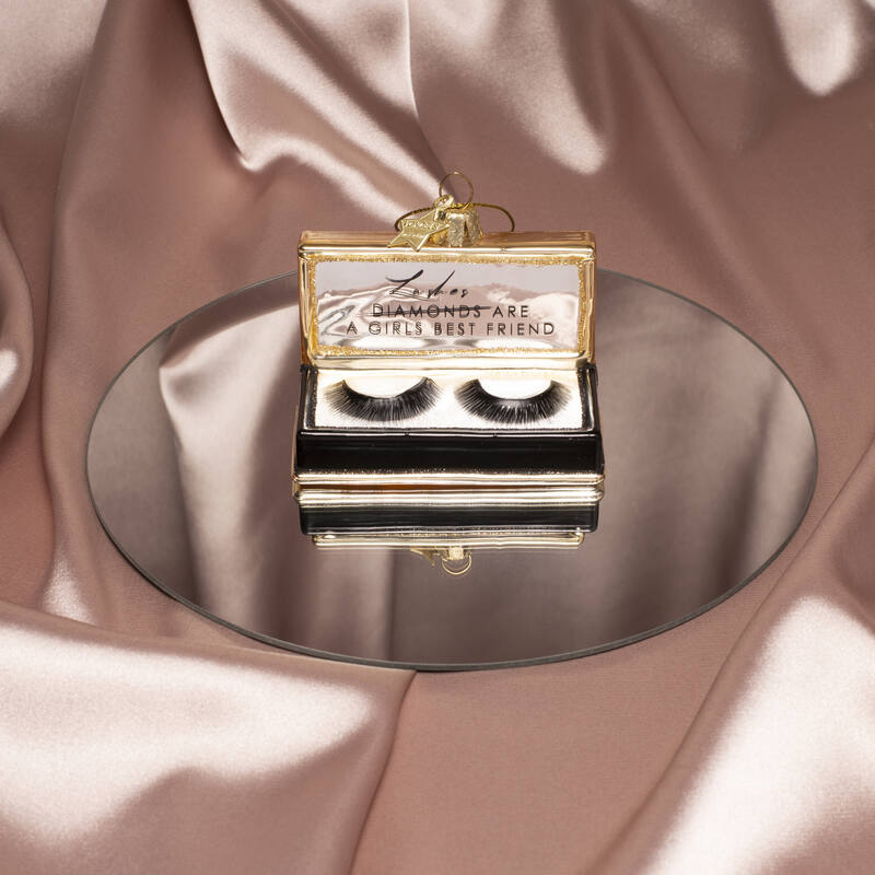 FAKE LASHES GLASS TREE DECORATION - OTHERLETTERS