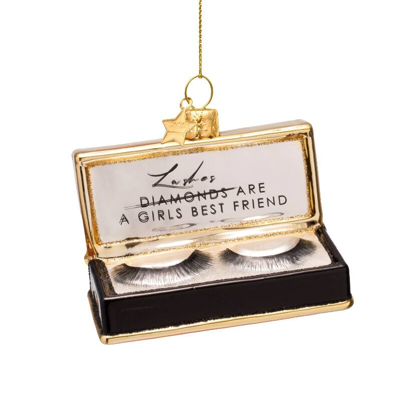 FAKE LASHES GLASS TREE DECORATION - OTHERLETTERS