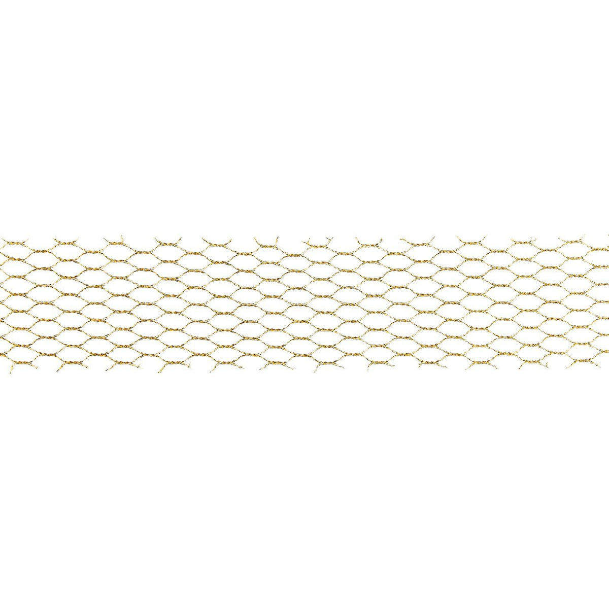 GOLD GLITTER MESH RIBBON