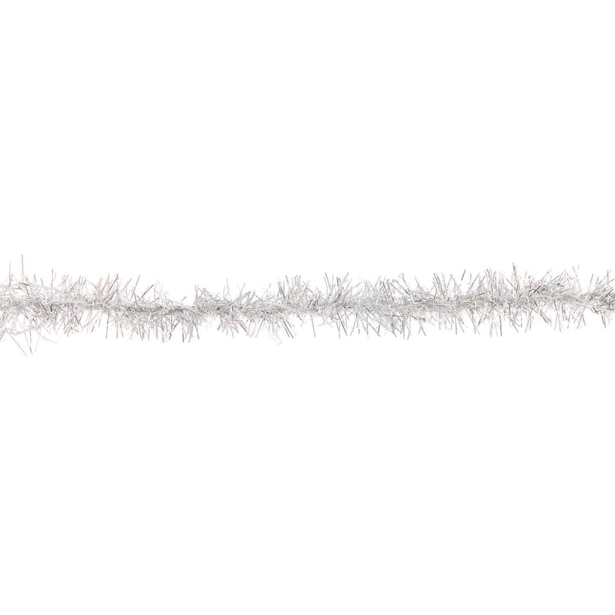SILVER TINSEL RIBBON