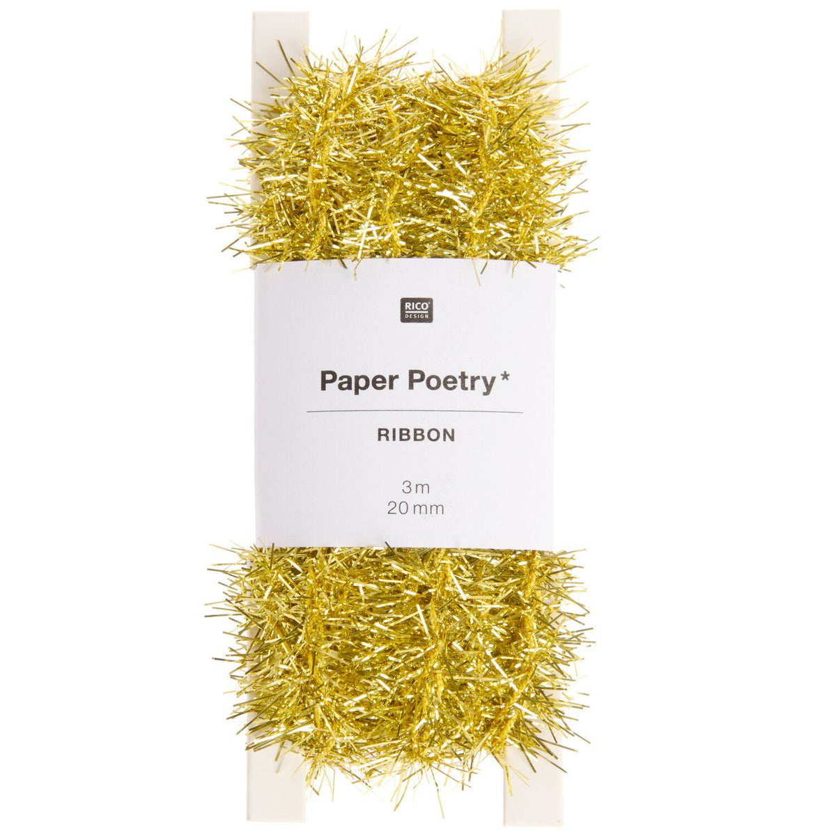 GOLD TINSEL RIBBON