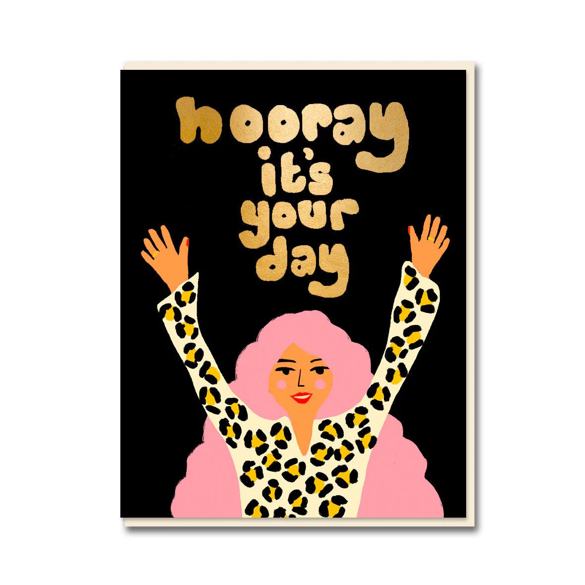 HOORAY IT'S YOUR DAY | CARD BY 1973 - OTHERLETTERS