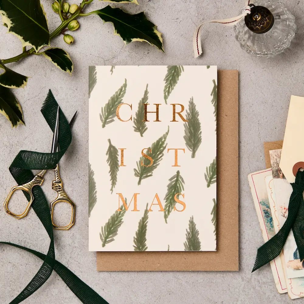 FIR CHRISTMAS | CARD BY KATIE LEAMON - OTHERLETTERS