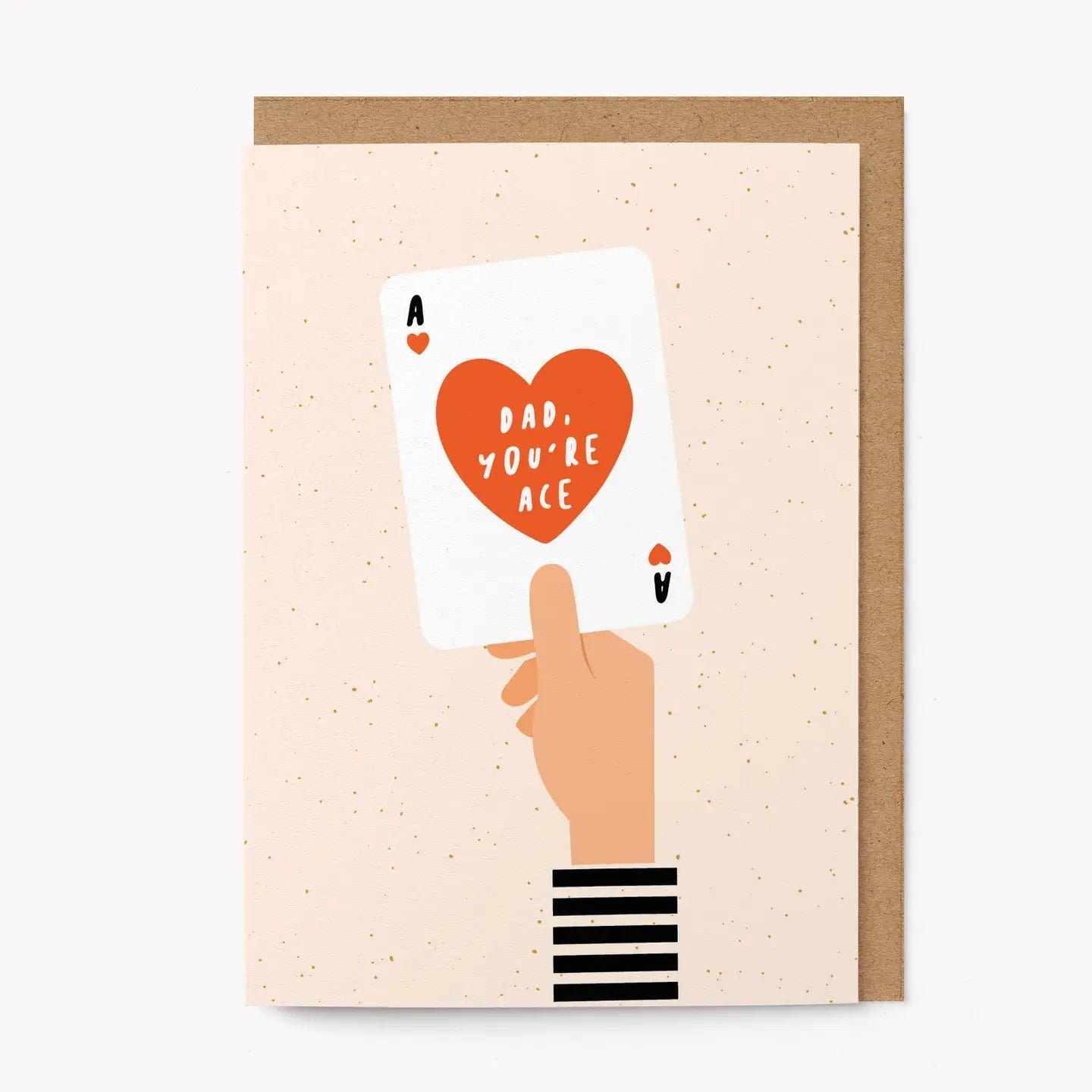 DAD, YOU ARE ACE (HEART & HAND) | CARD BY GRAPHIC FACTORY - OTHERLETTERS