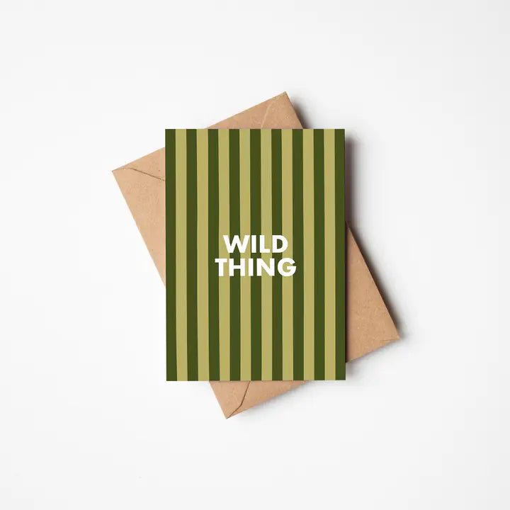 WILD THING | CARD BY FANCLUB - OTHERLETTERS