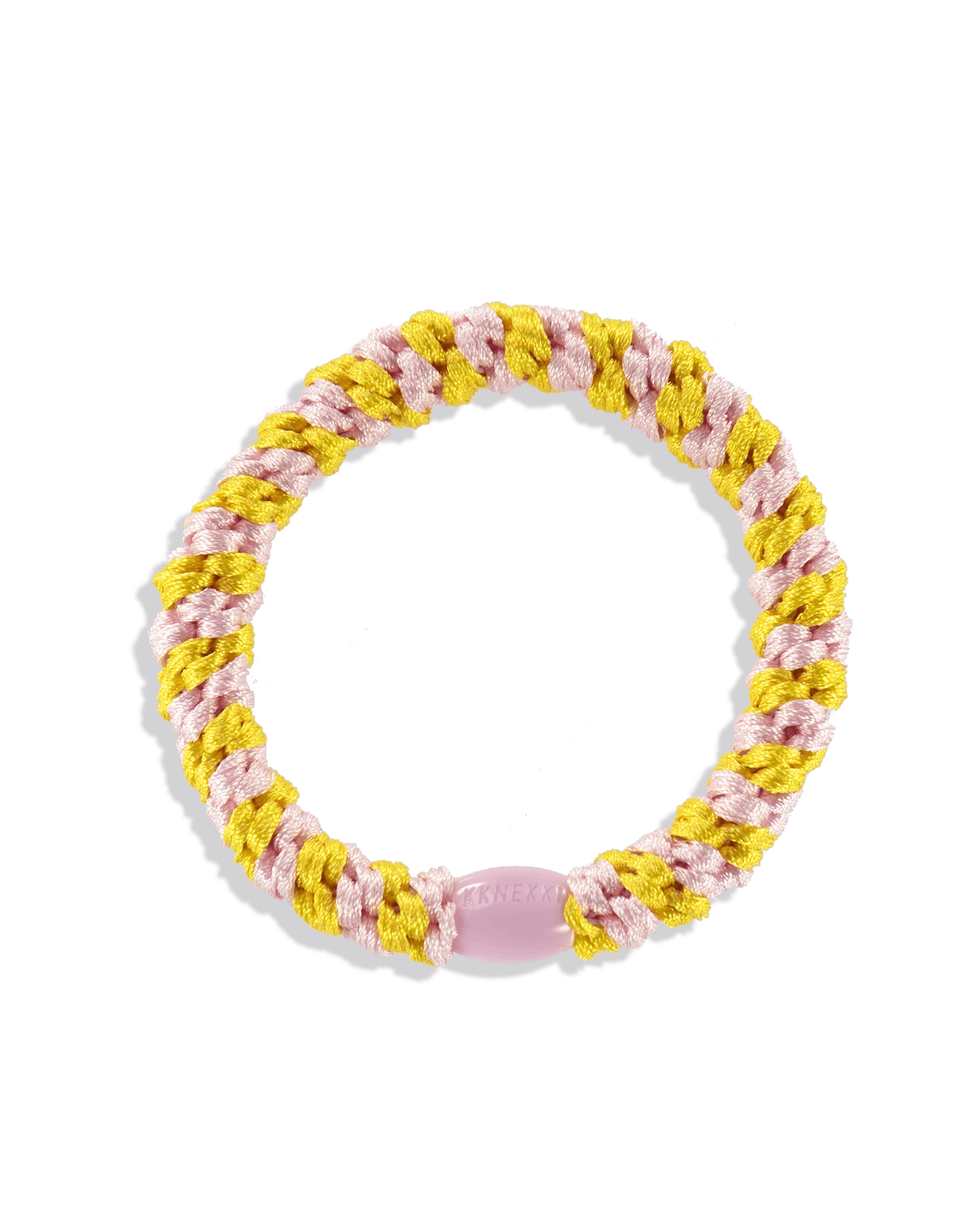 KKNEKKI HAIRBAND | YELLOW PINK STRIPE - OTHERLETTERS