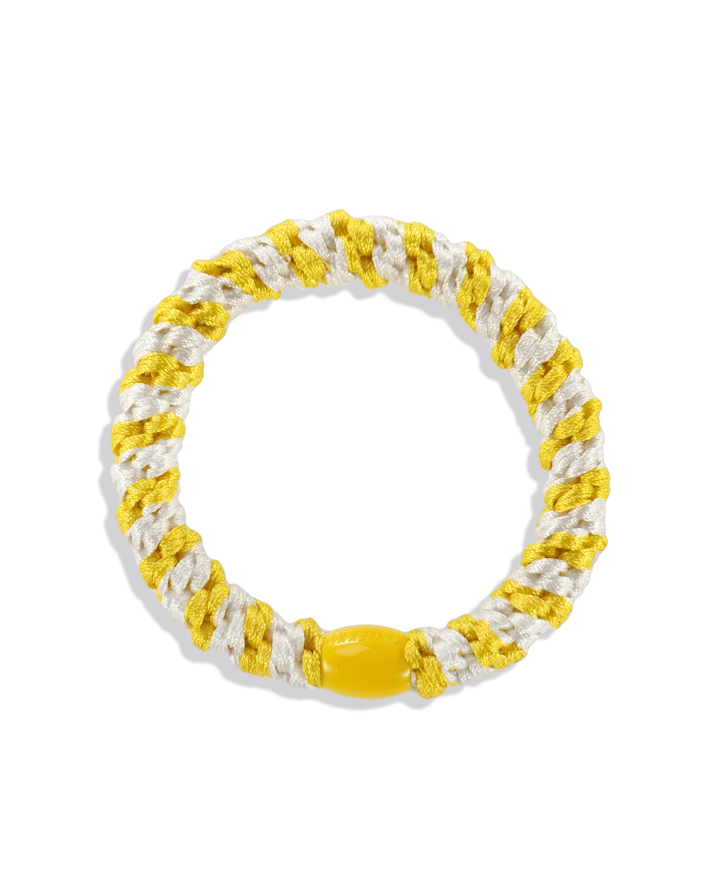 KKNEKKI HAIRBAND | WHITE / YELLOW STRIPE - OTHERLETTERS