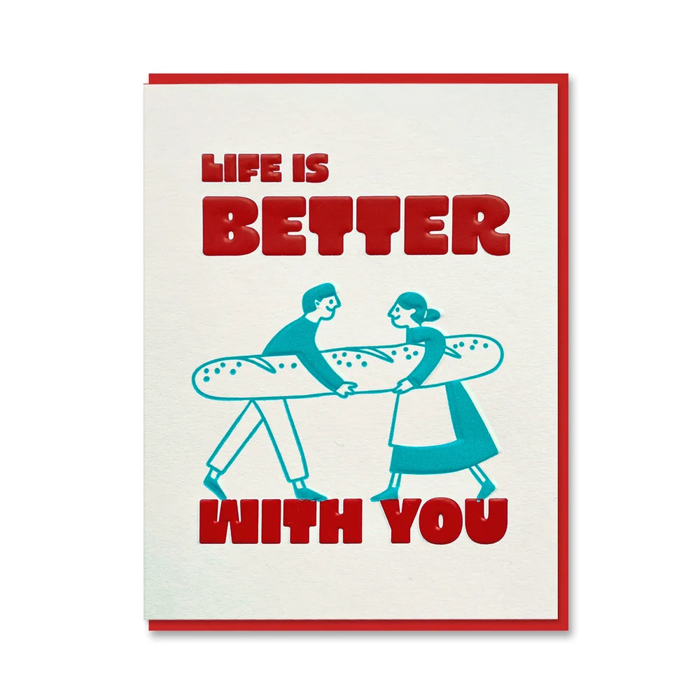 LIFE IS BETTER WITH YOU | CARD BY 1973