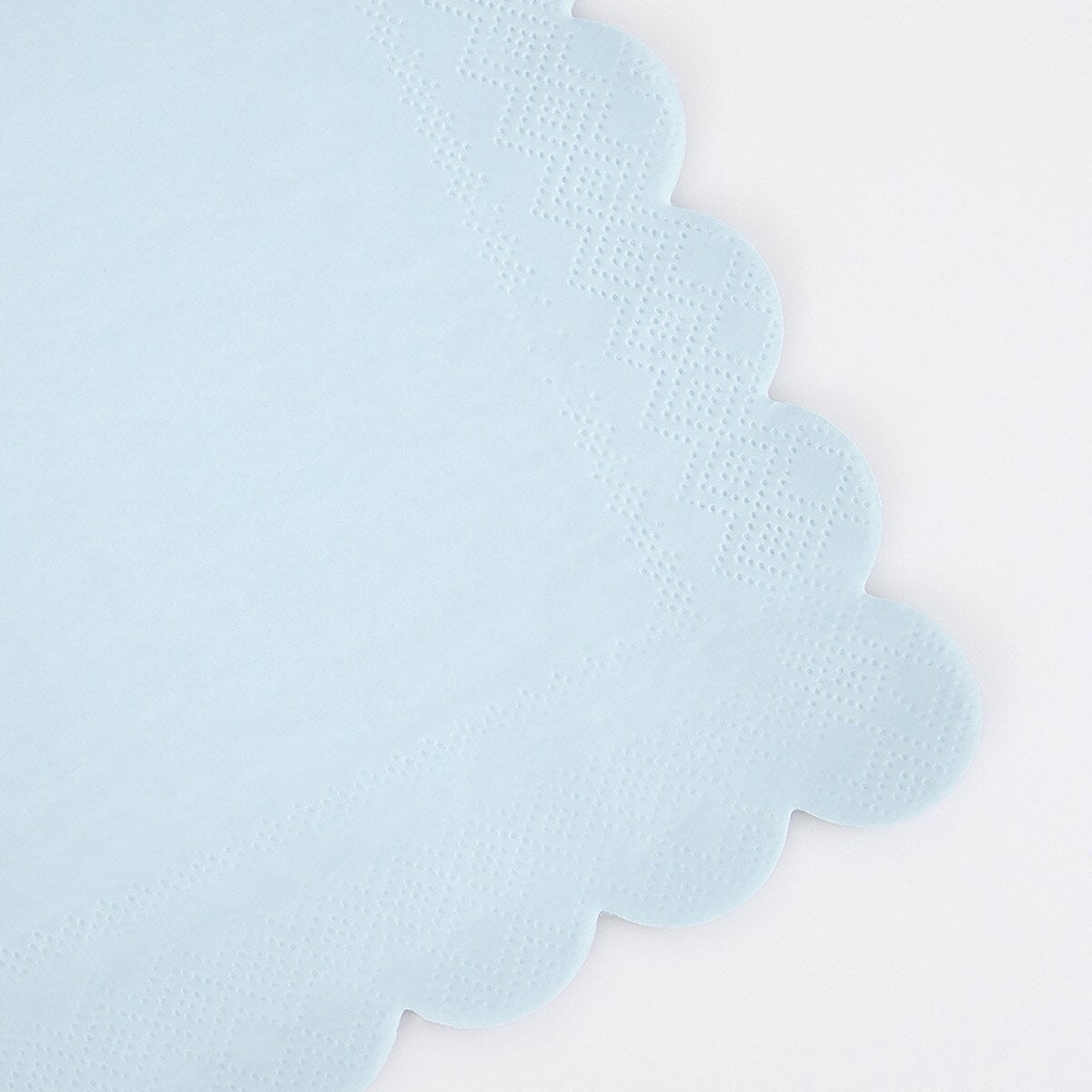 SUMMER SKY BLUE SMALL NAPKINS | PACK OF 16 - OTHERLETTERS