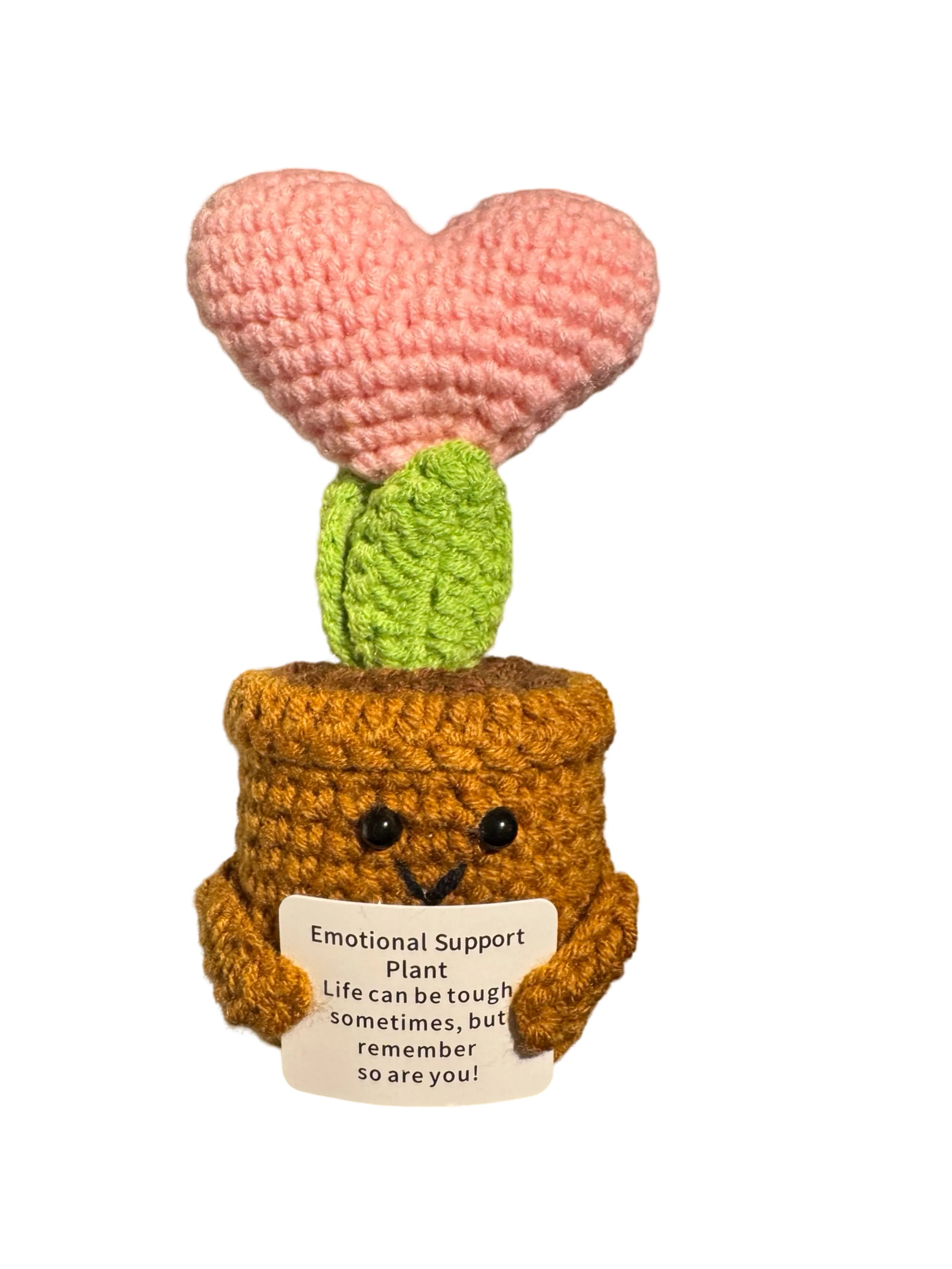 POSITIVE PINK HEART PLANT - OTHERLETTERS