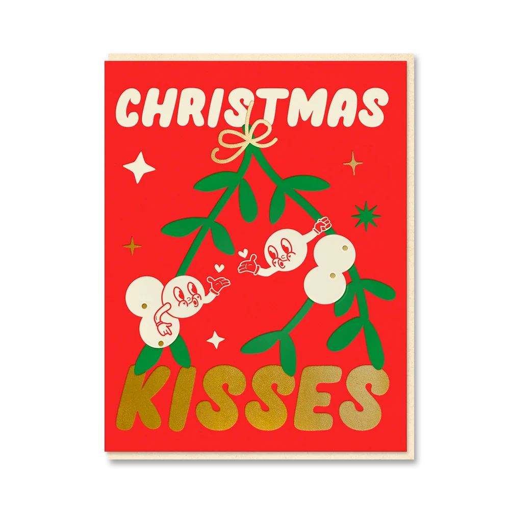 CHRISTMAS KISSES | CARD BY 1973