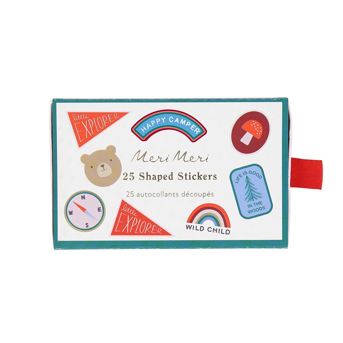 OUTDOOR ADVENTURE 25 SHAPED STICKERS - OTHERLETTERS