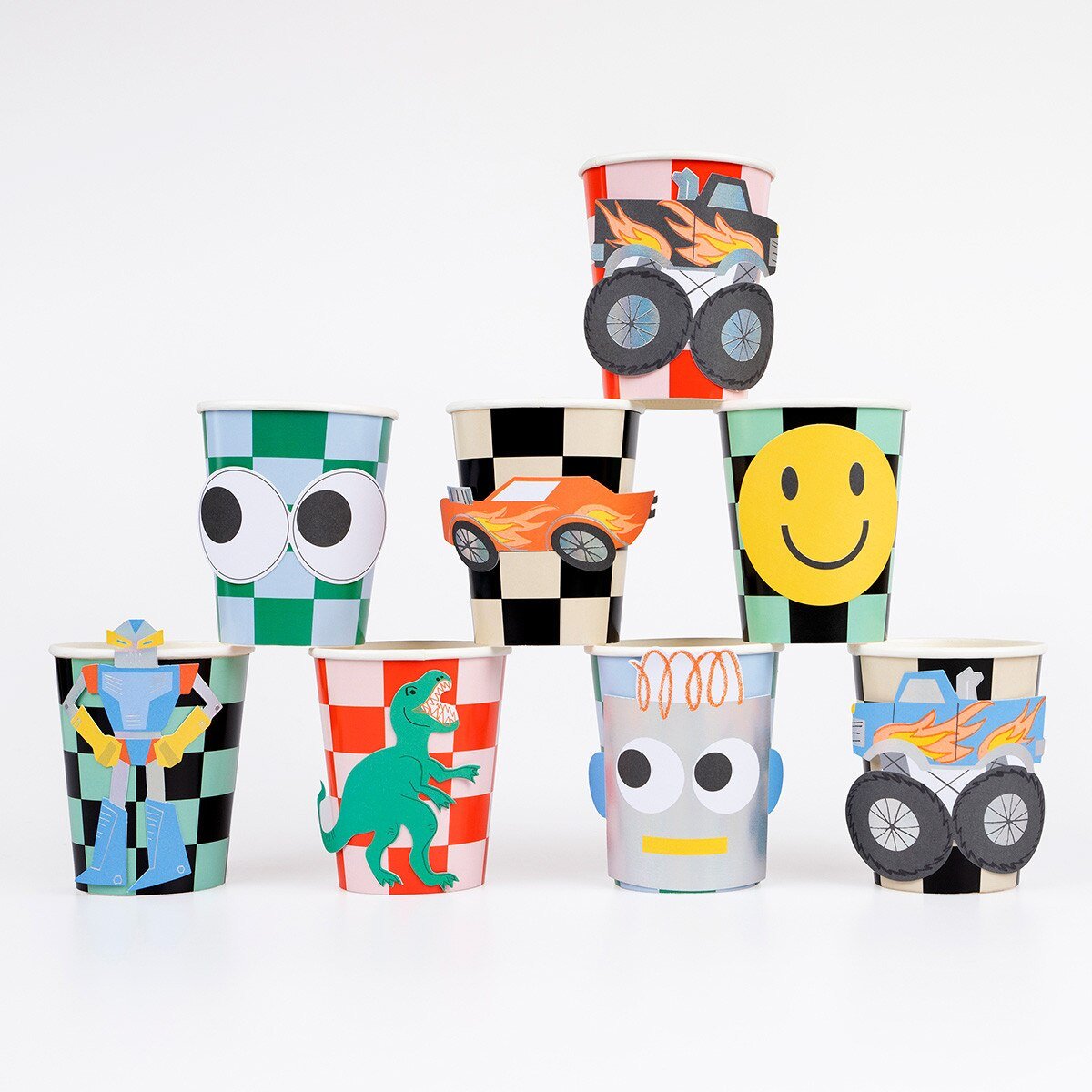 TOY BOX ICON PAPER CUPS - OTHERLETTERS