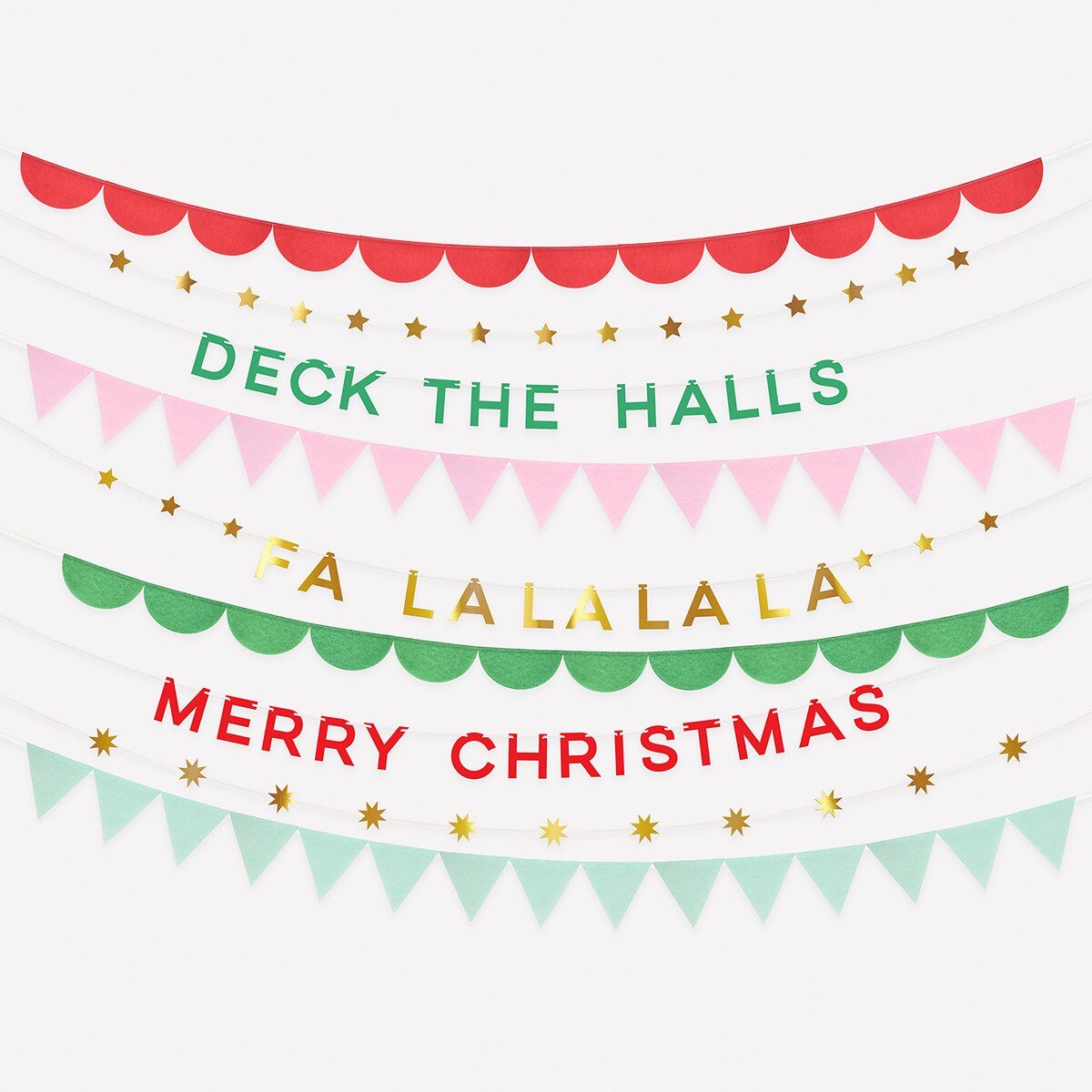 Christmas garland set for festive party decoration