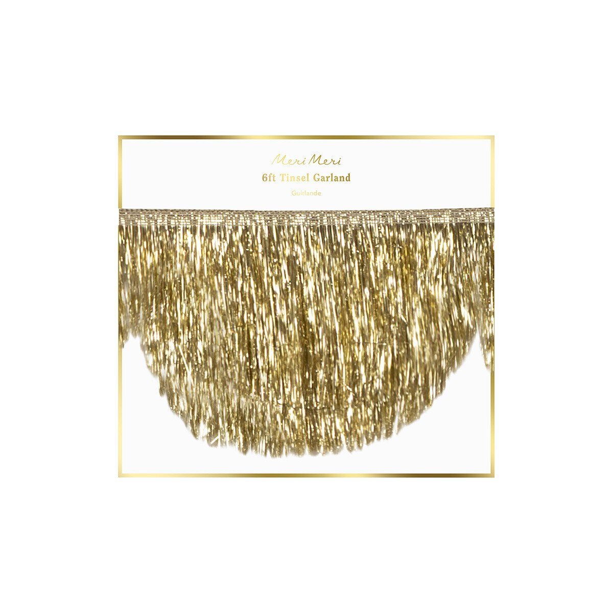 GOLD FRINGE SCALLOP GARLAND - OTHERLETTERS