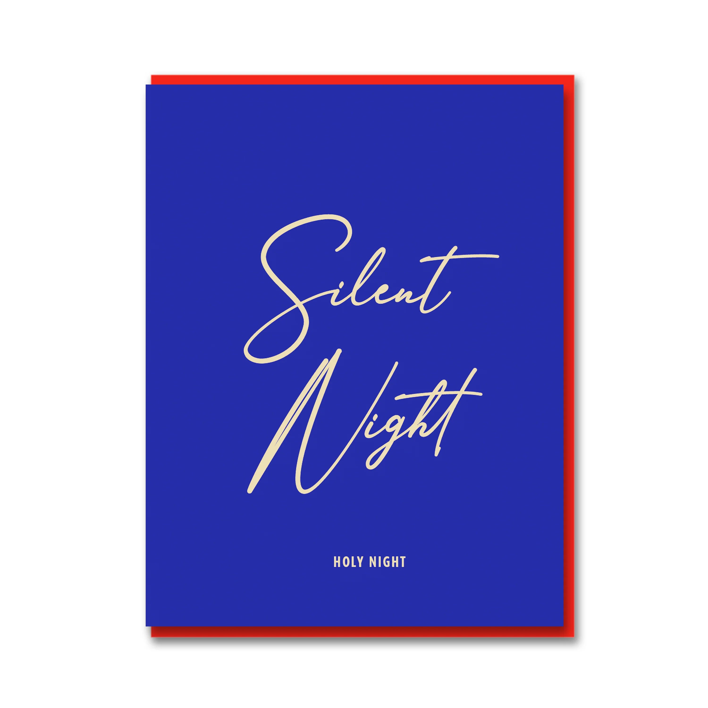 SILENT NIGHT | CARD BY 1973 - OTHERLETTERS