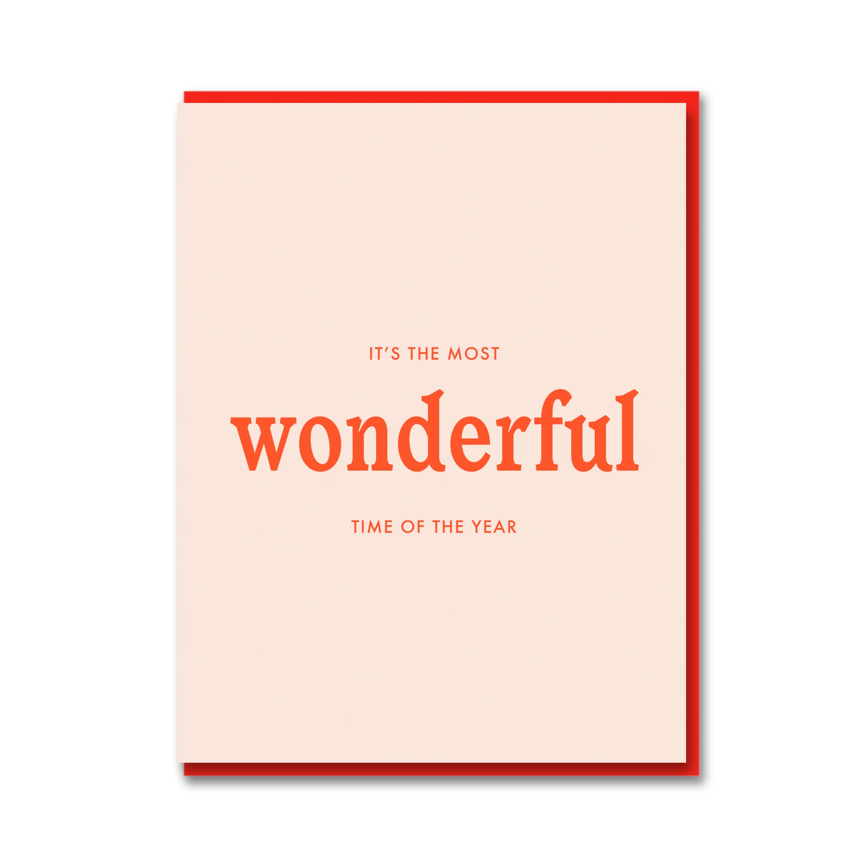 IT'S THE MOST WONDERFUL....| CARD BY 1973 - OTHERLETTERS