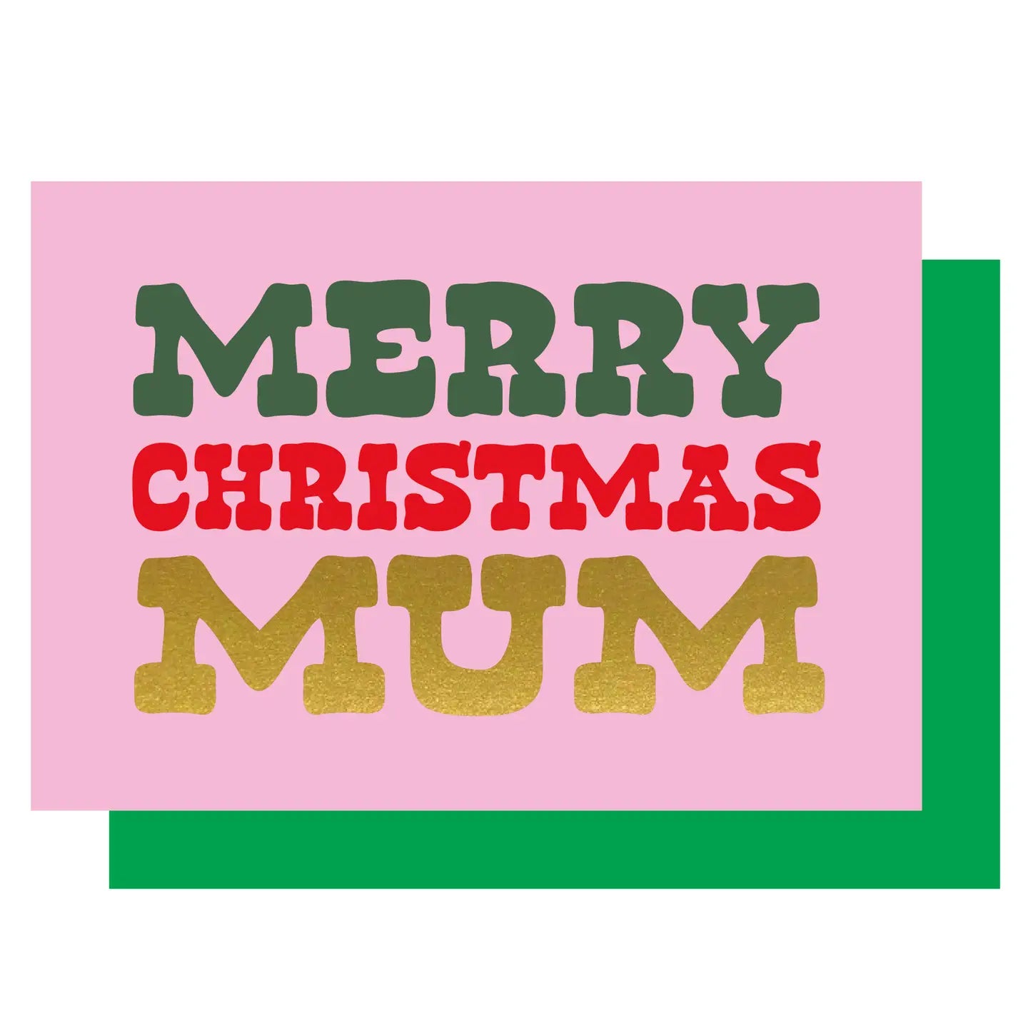 MERRY CHRISTMAS MUM | CARD BY LUCKY INK - OTHERLETTERS
