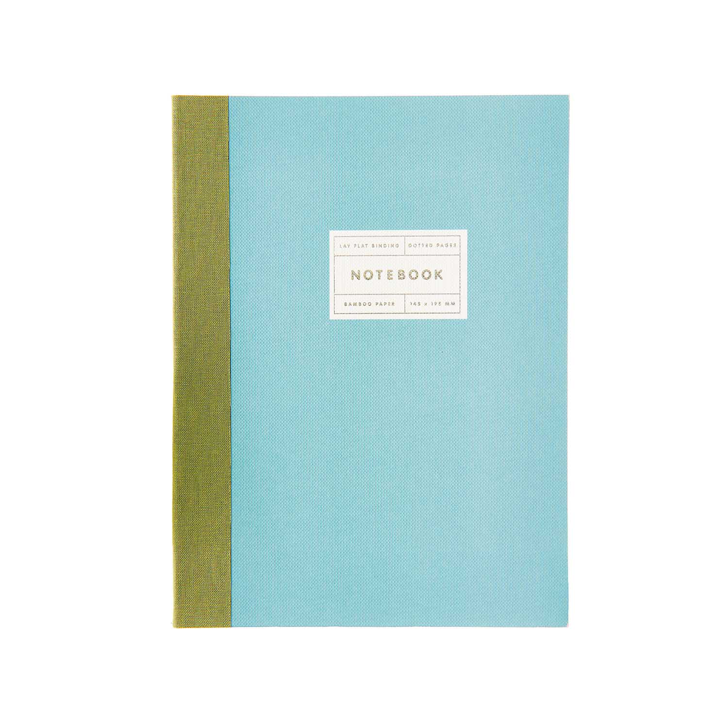 LAY FLAT NOTEBOOK | MINT & GREEN (S) - OTHERLETTERS