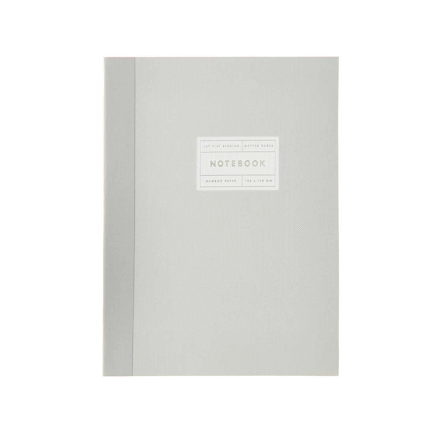 LAY FLAT NOTEBOOK | LIGHT GREY (S) - OTHERLETTERS