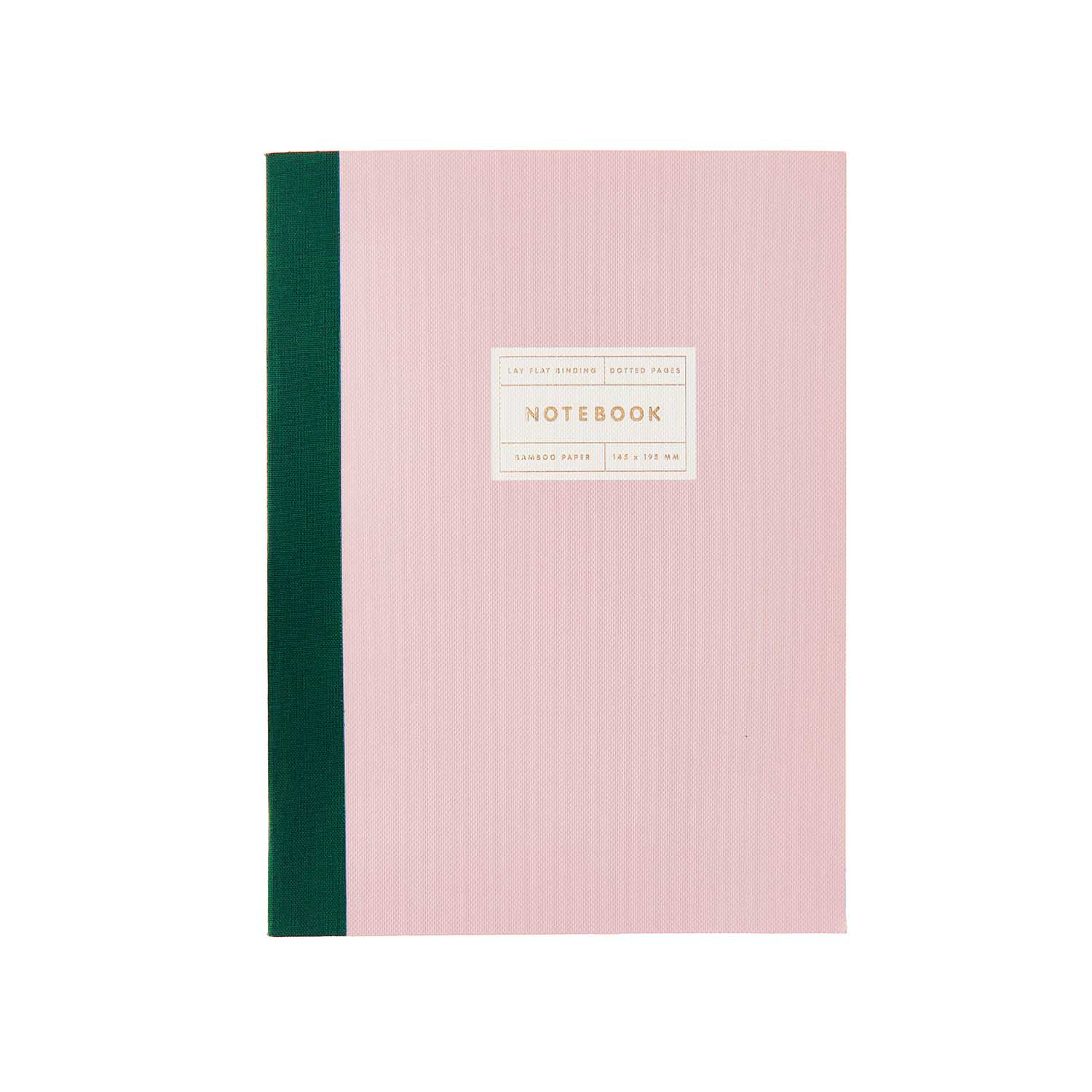 LAY FLAT NOTEBOOK | LILAC & GREEN (S) - OTHERLETTERS