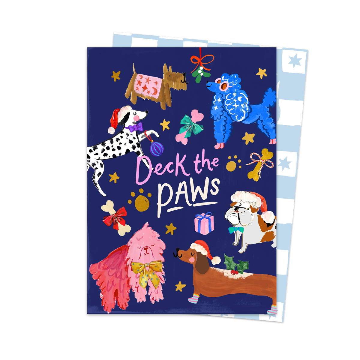 DECK THE PAWS | CARD BY ELEANOR BOWMER