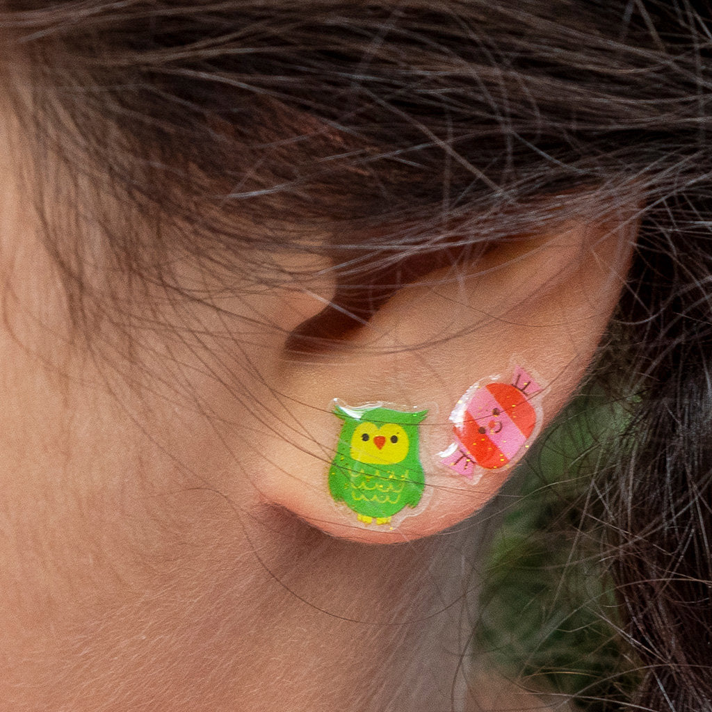 COOL CATS STICK ON EARRINGS