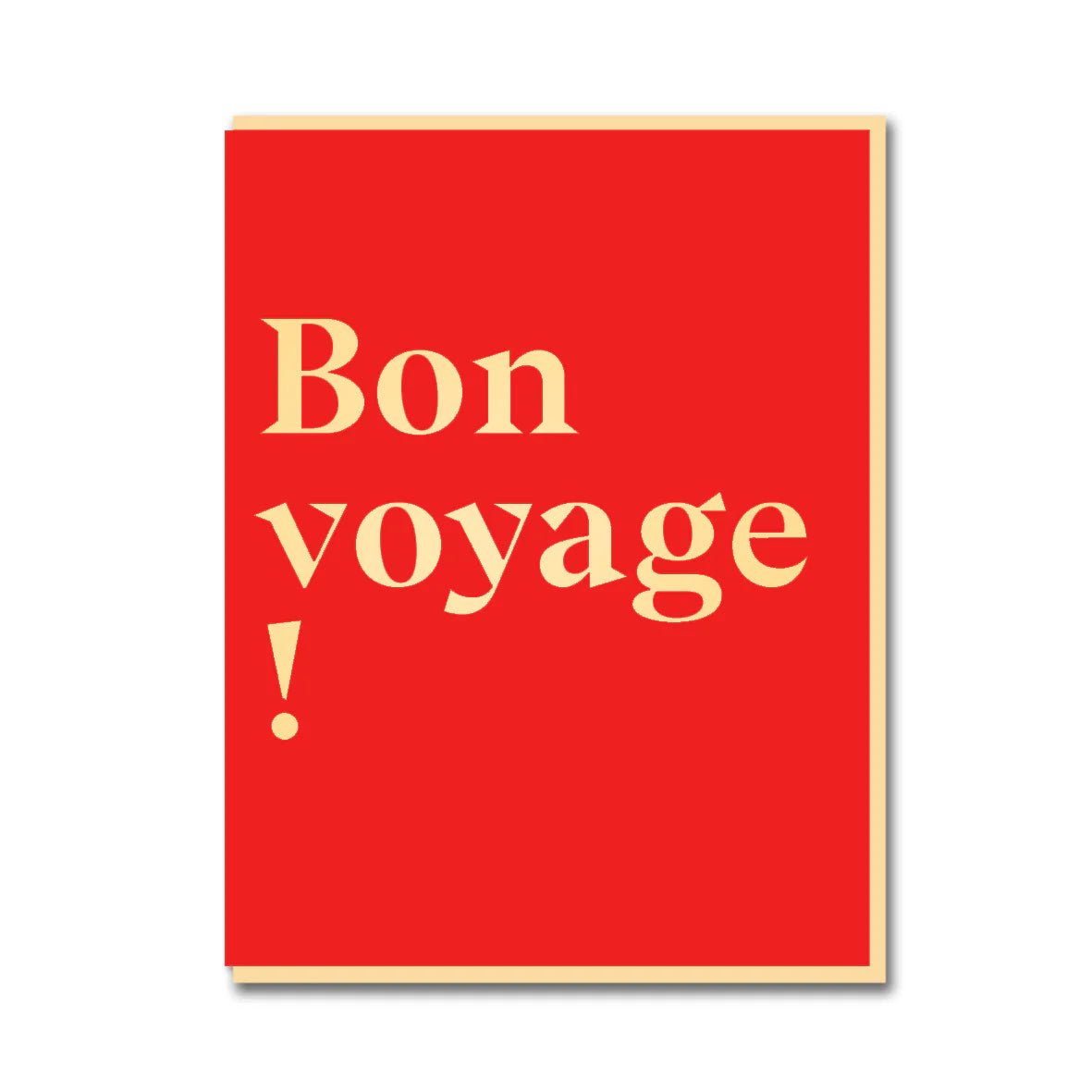 BON VOYAGE | CARD BY 1973 - OTHERLETTERS