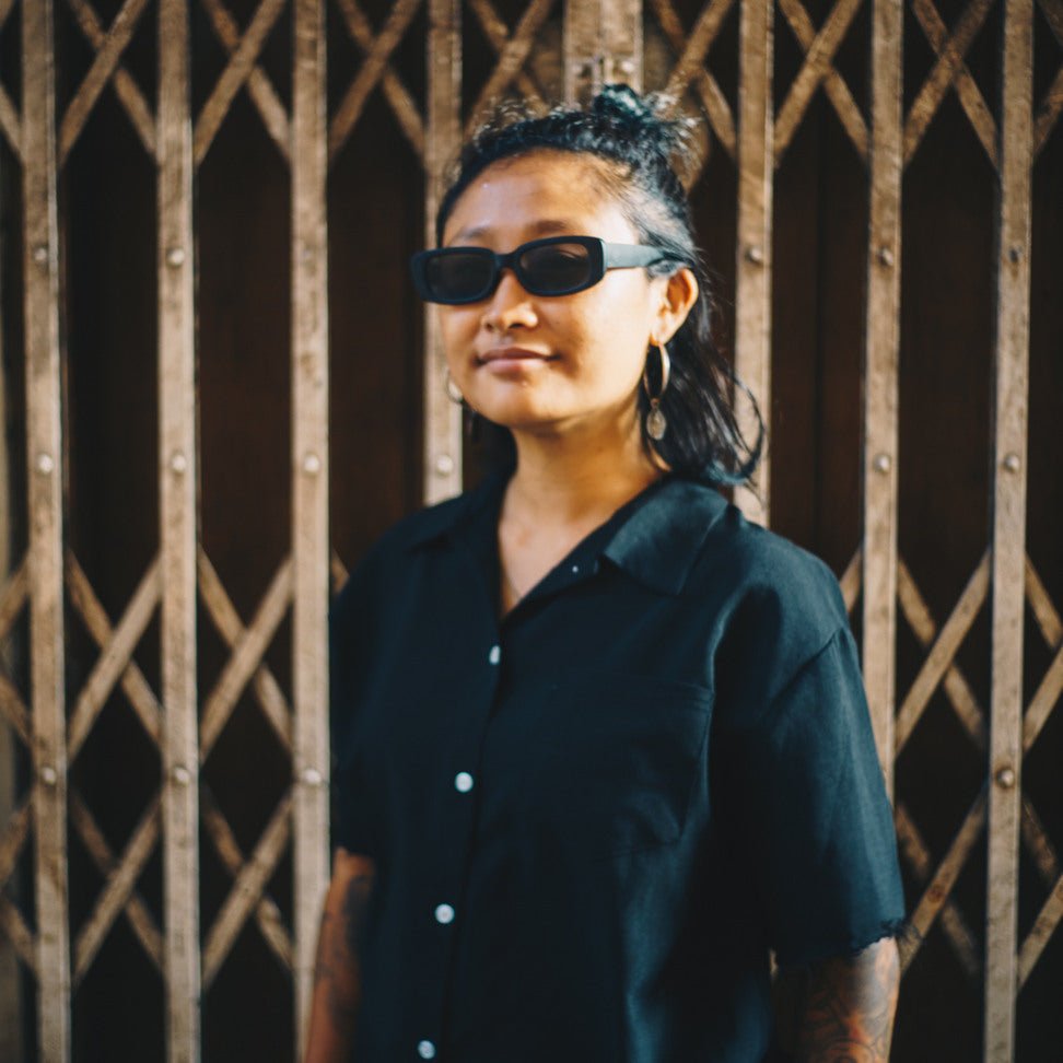 BLACK NICOLE SUNGLASSES BY CHPO - OTHERLETTERS
