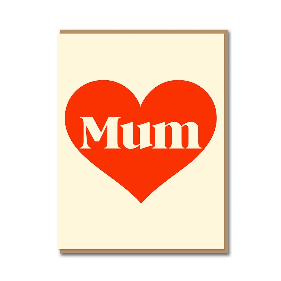 LOVE MUM | CARD BY 1973 - OTHERLETTERS