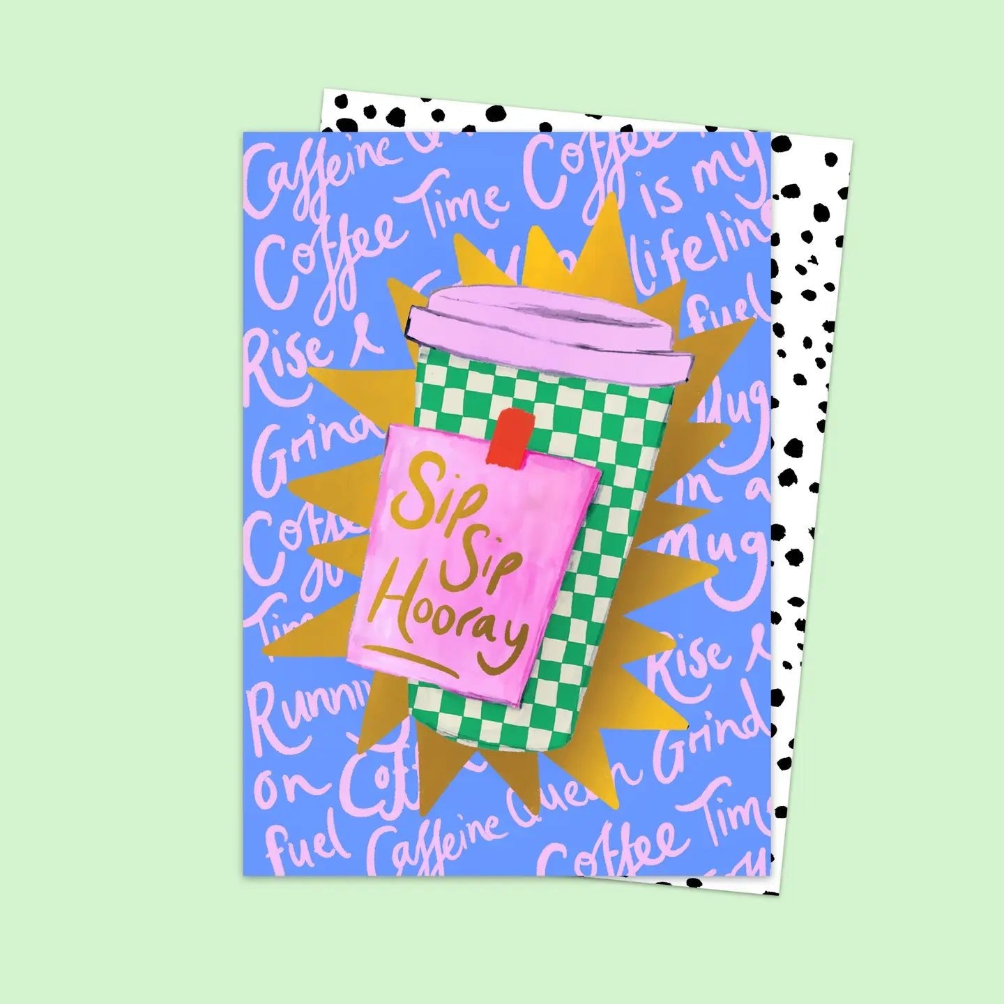 SIP SIP HOORAY | CARD BY ELEANOR BOWMER - OTHERLETTERS