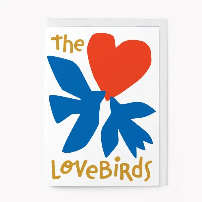 THE LOVE BIRDS | CARD BY GRAPHIC FACTORY - OTHERLETTERS