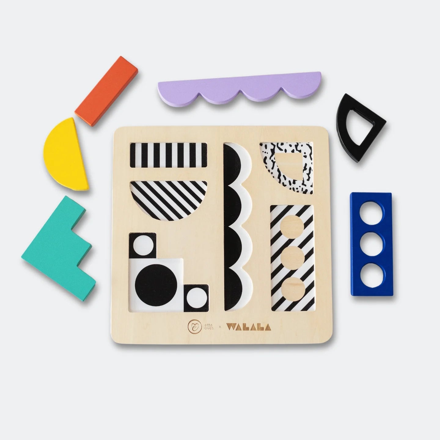 WOODEN PUZZLE BOARD ETTA LOVES X WALALA STUDIO - OTHERLETTERS