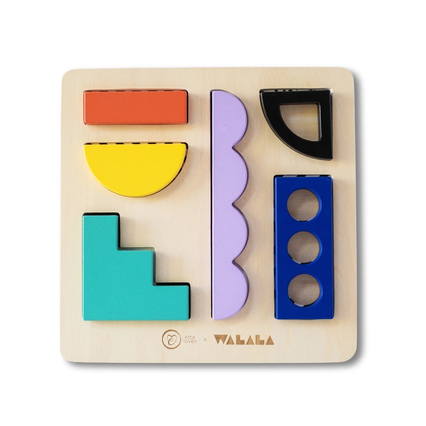 WOODEN PUZZLE BOARD ETTA LOVES X WALALA STUDIO - OTHERLETTERS