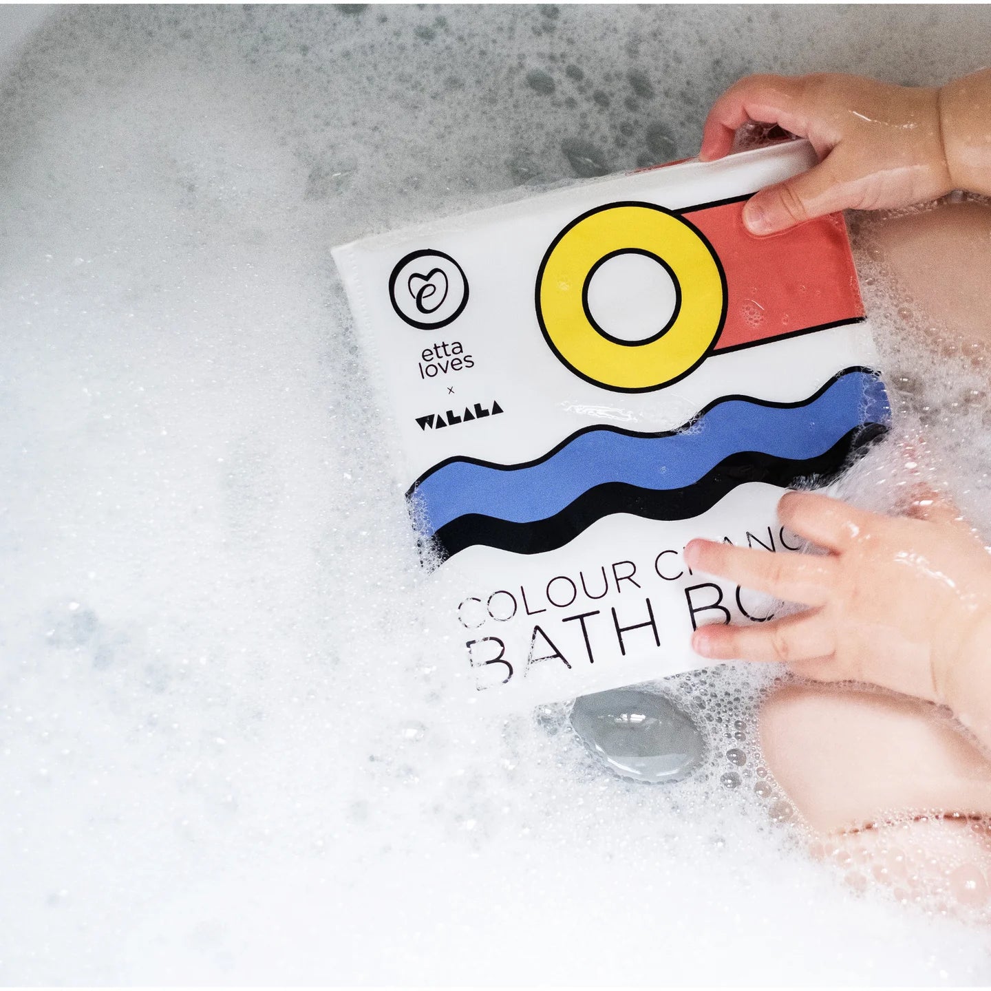 COLOUR CHANGING BATH BOOK | FROM BIRTH - OTHERLETTERS
