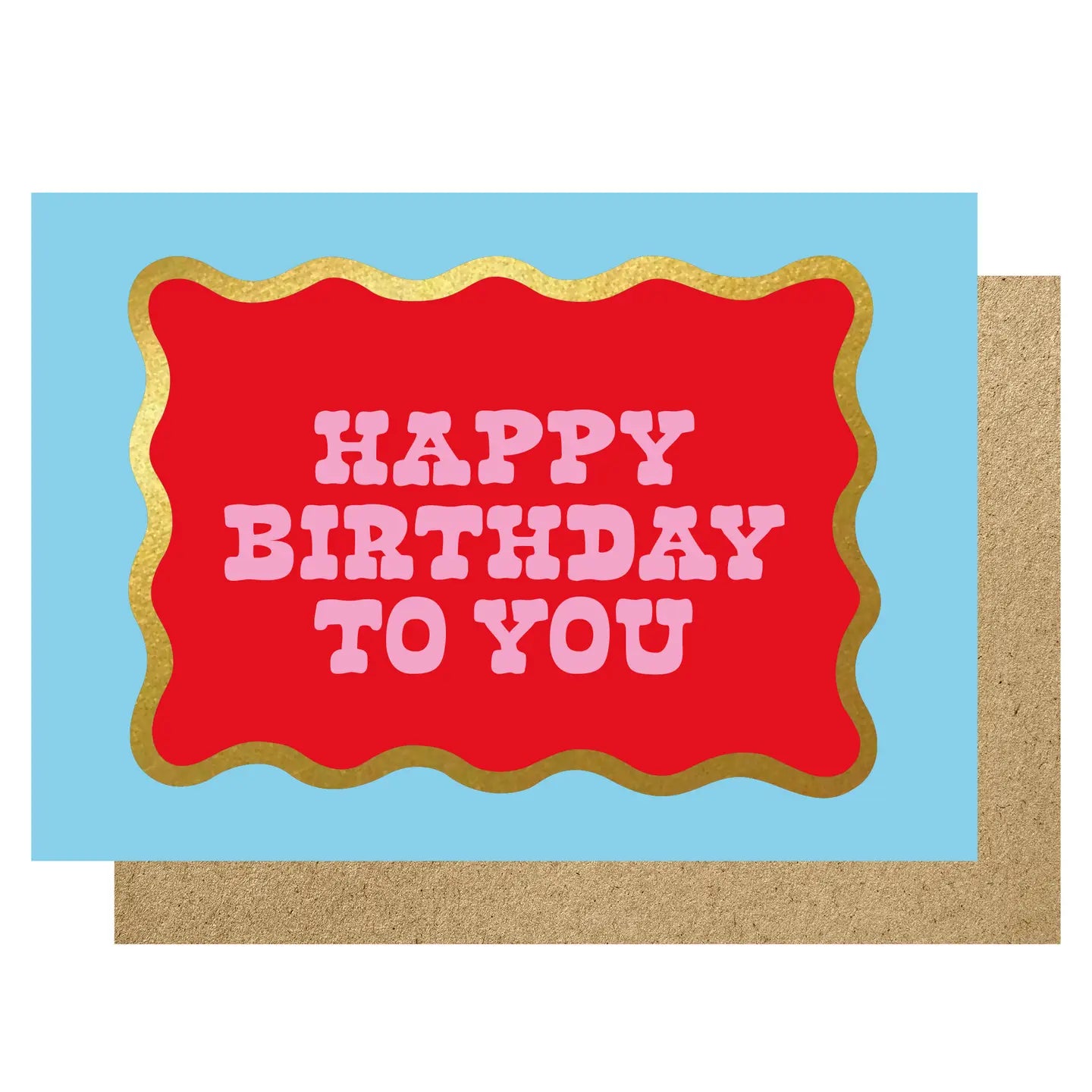 HAPPY BIRTHDAY TO YOU SCALLOP | CARD BY LUCKY INK - OTHERLETTERS