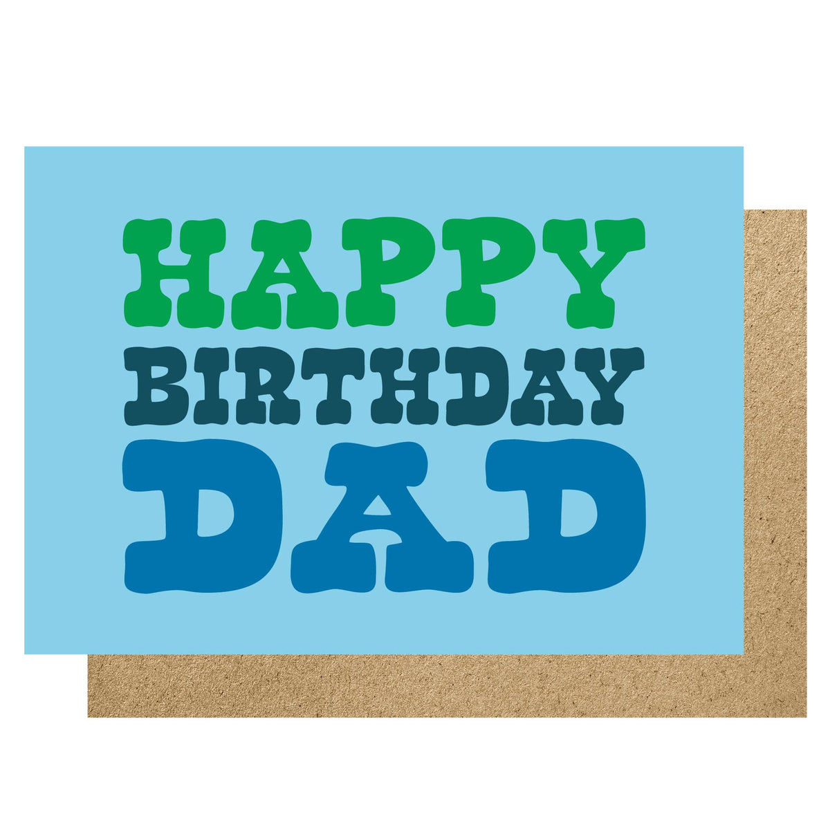 HAPPY BIRTHDAY DAD | CARD BY LUCKY INK