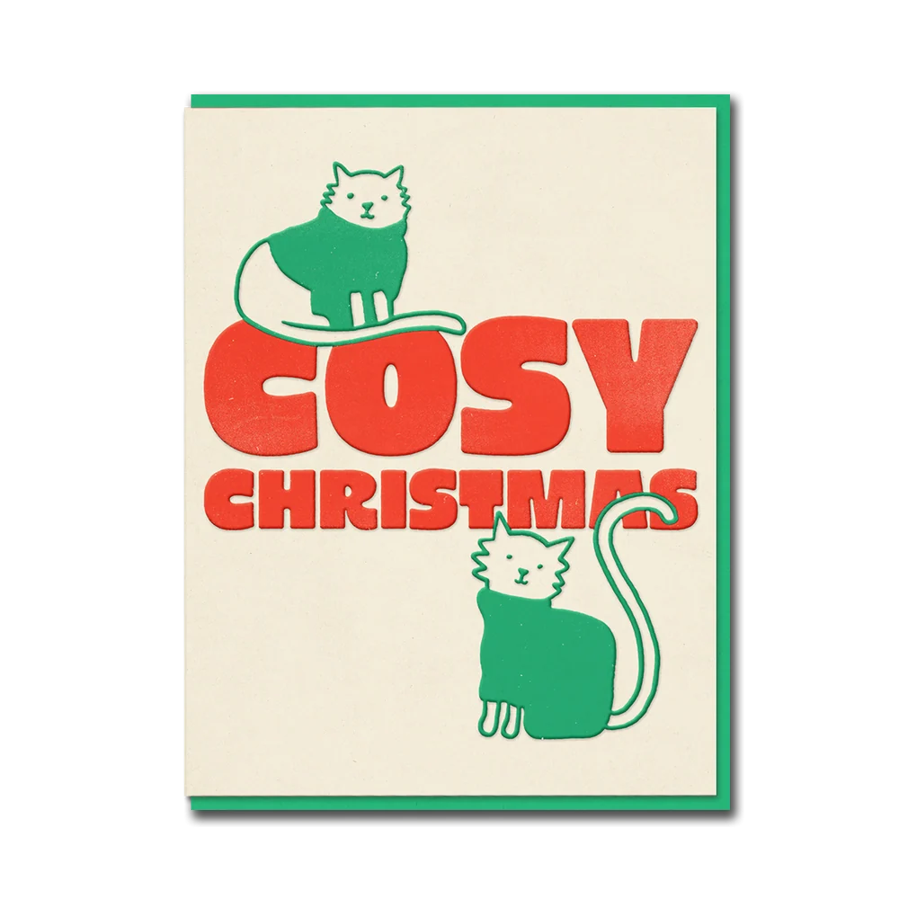 CHRISTMAS CATS | CARD BY 1973