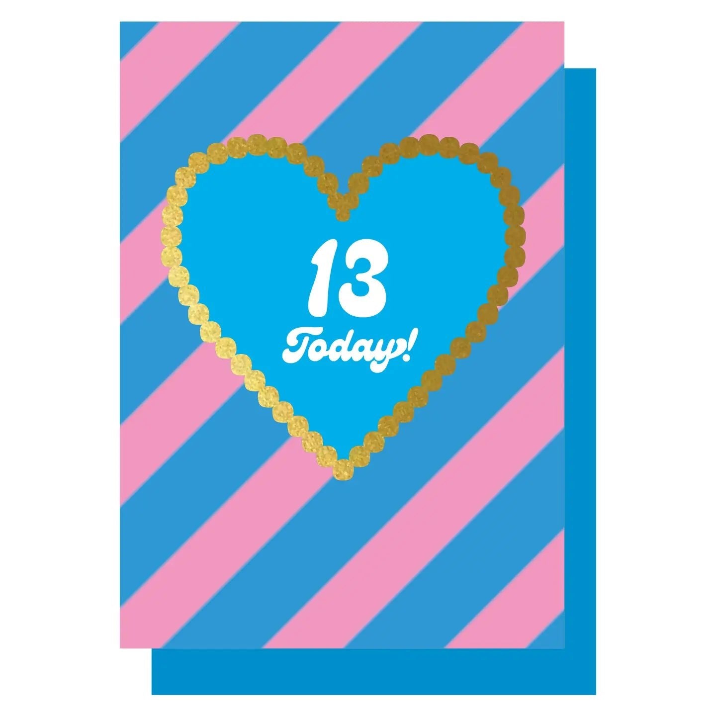 13 TODAY! | CARD BY LUCKY INK - OTHERLETTERS