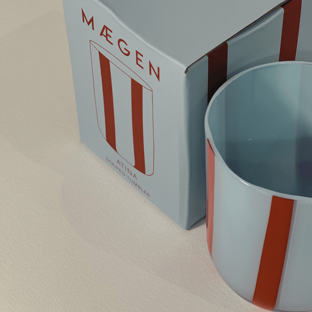 BLUE/ RED TUMBLER - OTHERLETTERS