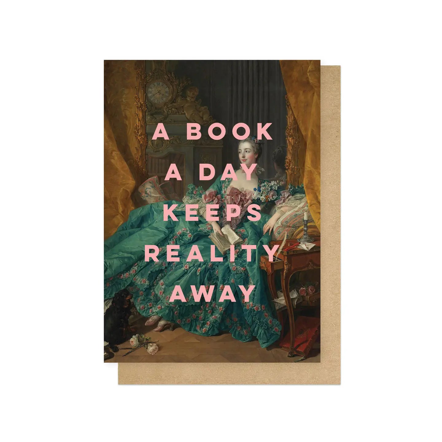 A BOOK A DAY | CARD BY EAST END PRINTS