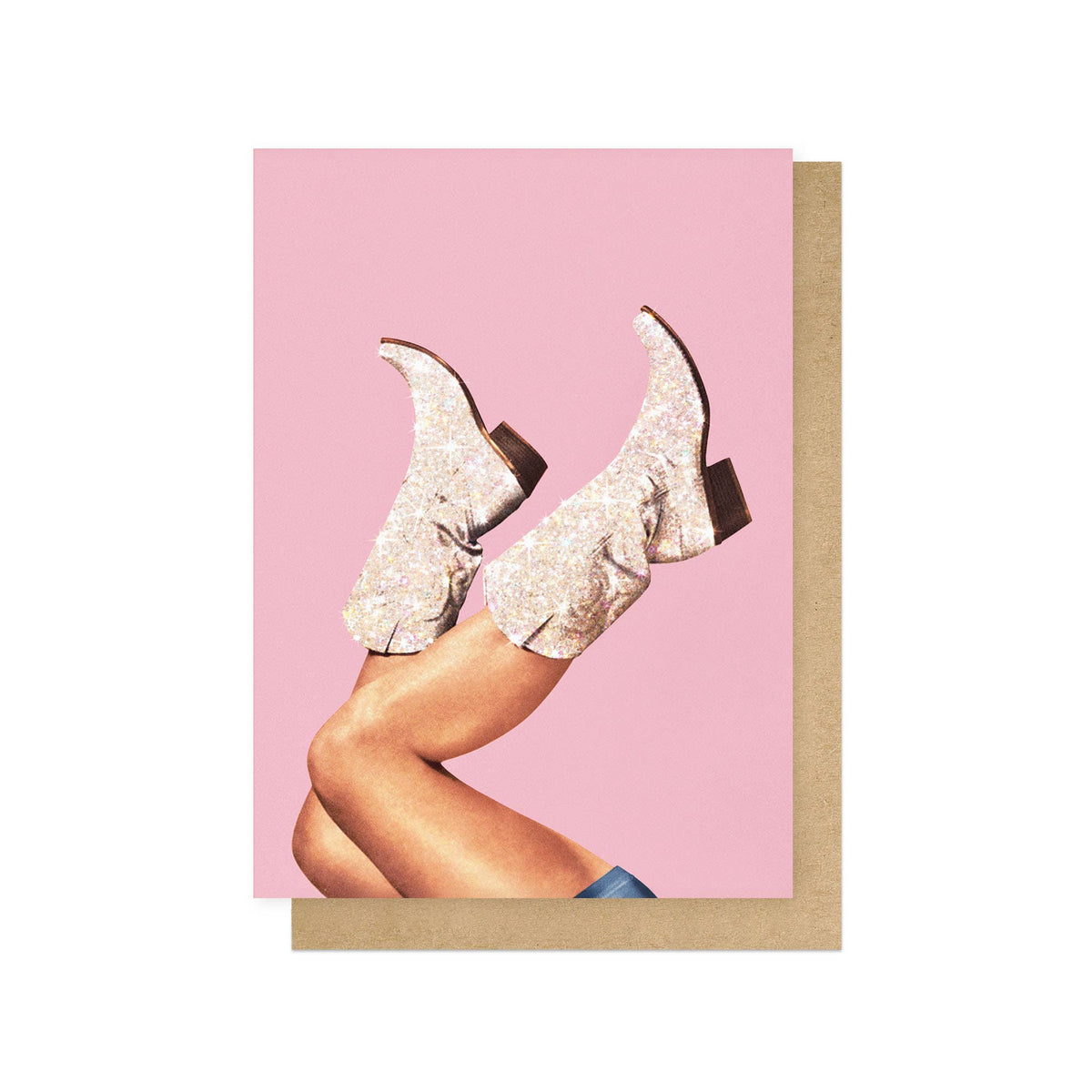 SPARKLY BOOTS | CARD BY EAST END PRINTS