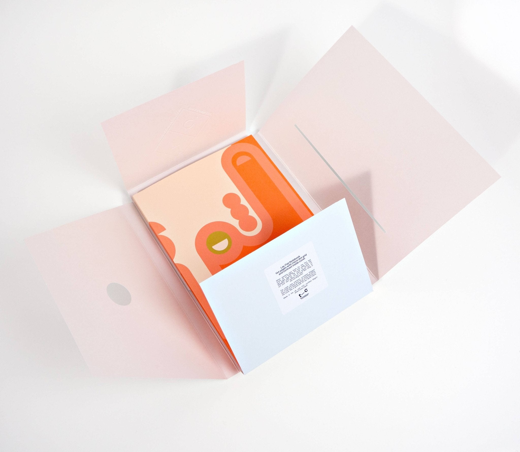 JEANNIE A5 LAY FLAT NOTEBOOK - OTHERLETTERS