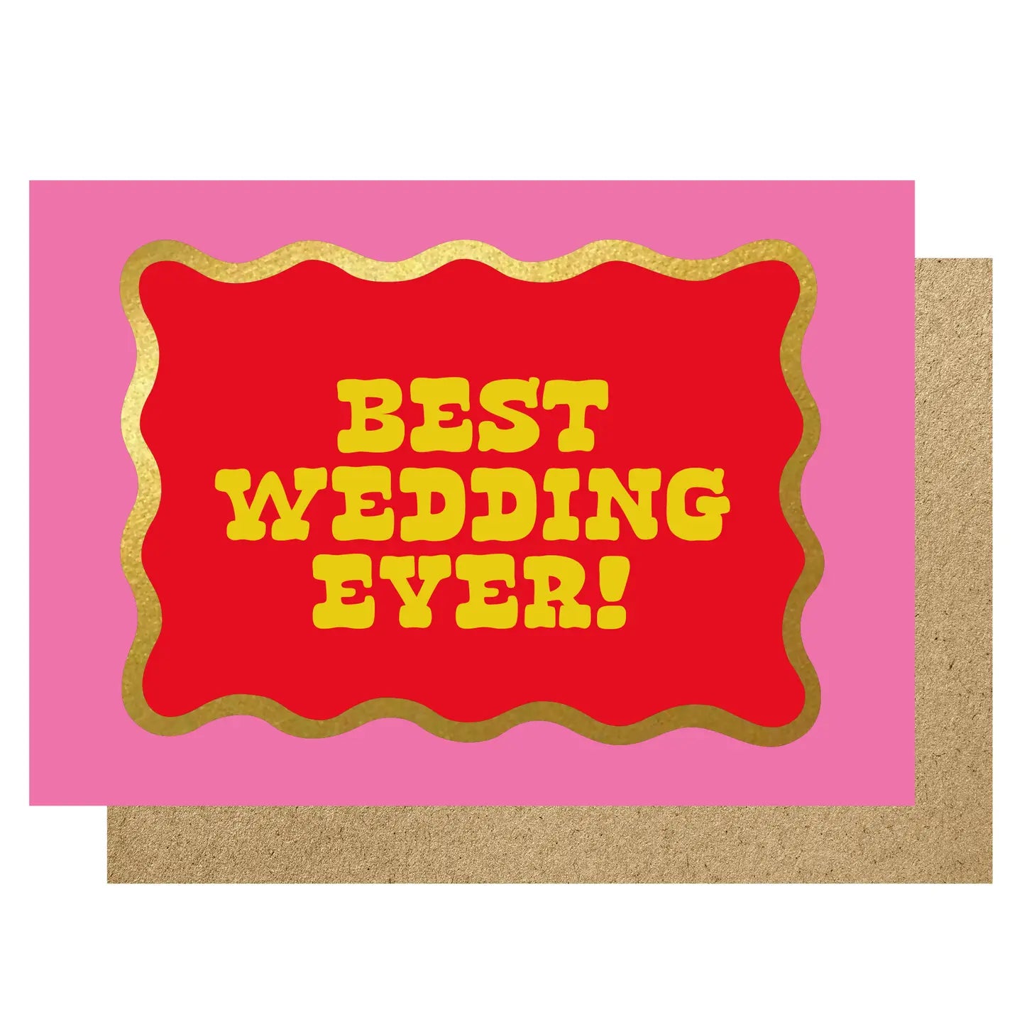 BEST WEDDING EVER! | CARD BY LUCKY INK - OTHERLETTERS