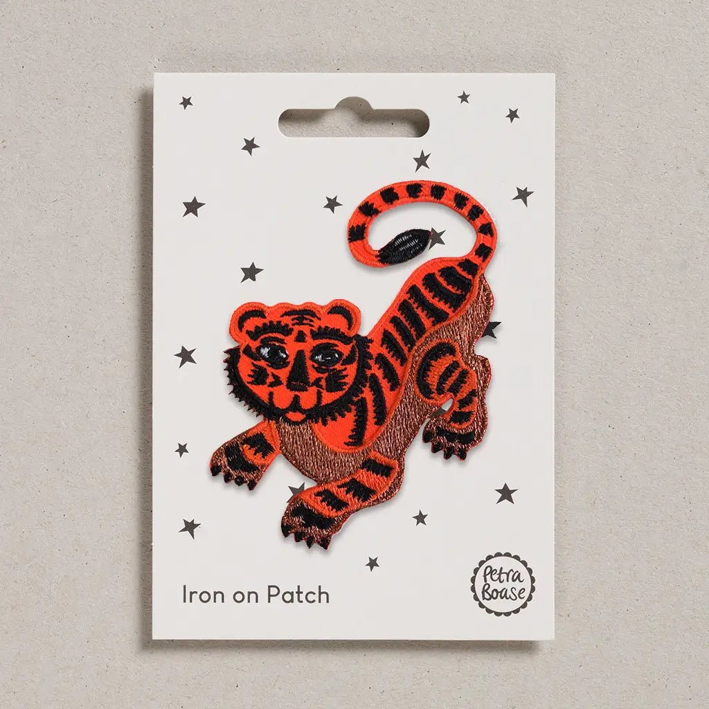 IRON ON PATCH | CROUCHING TIGER - OTHERLETTERS