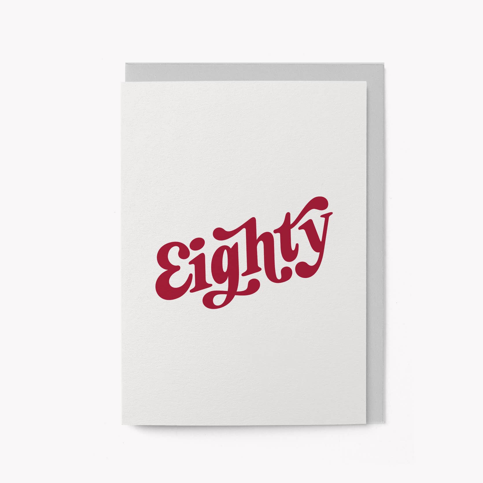 80TH BIRTHDAY | CARD BY GRAPHIC FACTORY - OTHERLETTERS